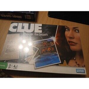 Clue Board Game Discover the Secrets Parker Brothers Factory Sealed 2008 NEW